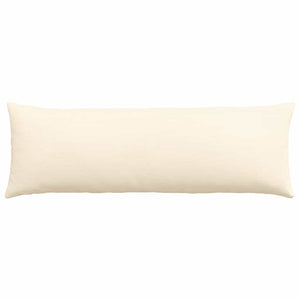 Sofakuddar 2 pcs Kräm 120 x 40 cm Kordread tyg