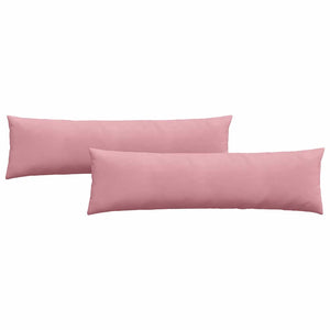 Sofakuddar 2 pcs Rosa 145 x 40 cm Kordread tyg