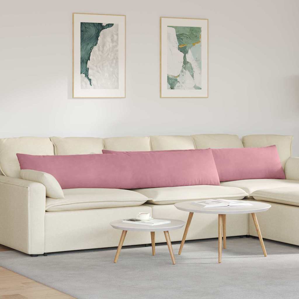 Sofakuddar 2 st Rosa 200 x 40 cm Kordread tyg