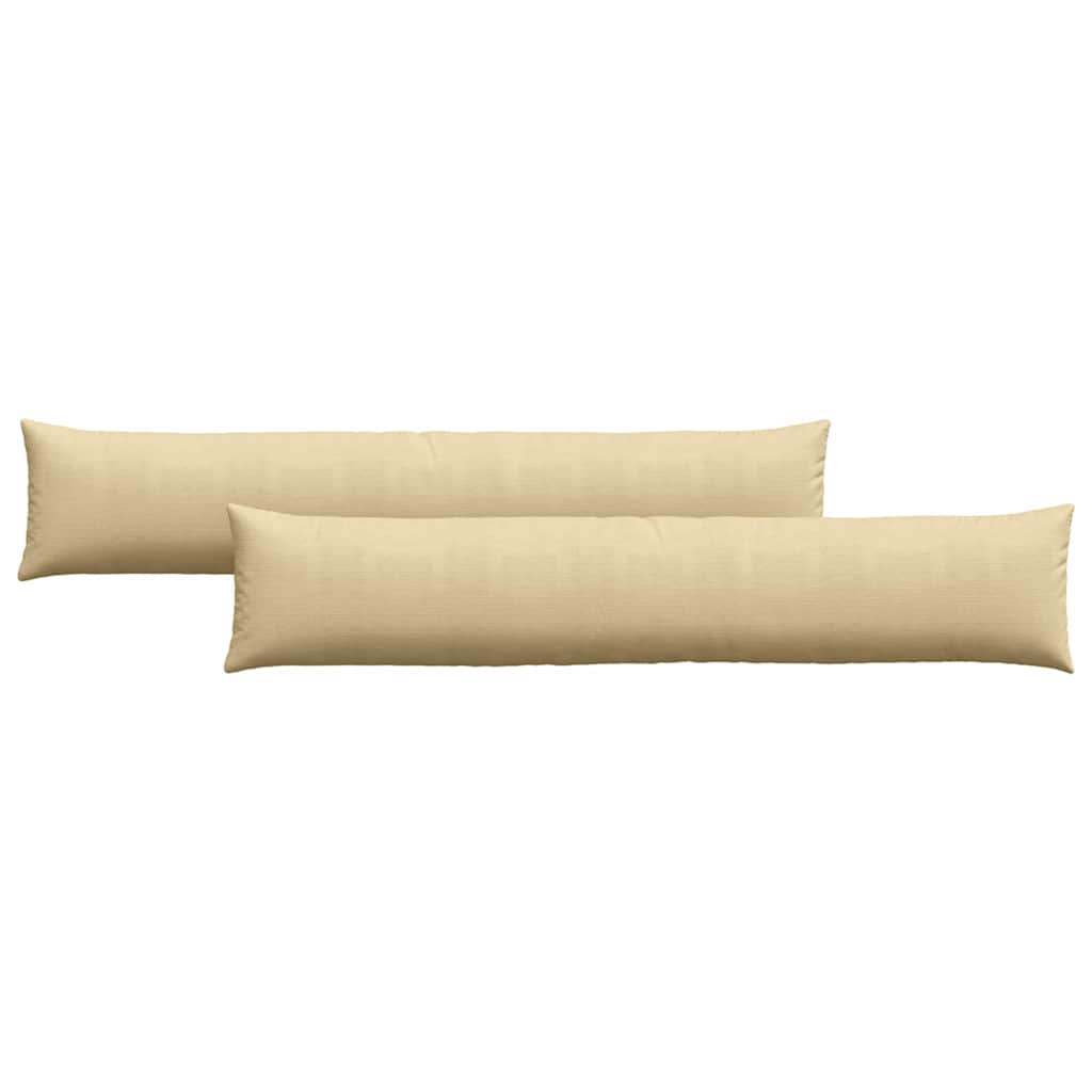 Sofakuddar 2 pcs Grågrön 200 x 40 cm Kordread tyg
