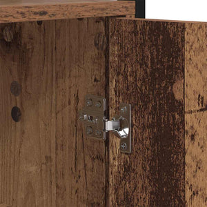 Bokskåp Gammalt trä 60 x 24 x 161 cm Konstruerat trä