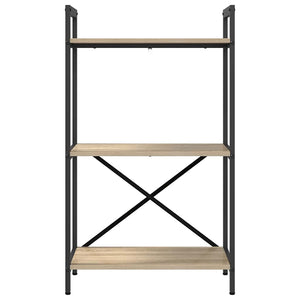 Hyllsystem Sonoma-ek 56 x 34 x 96 cm Konstruerat trä