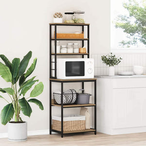 Köks hylla Artisan Ek 60 x 40 x 168 cm Konstruerat trä