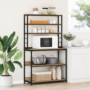 Köks hylla Artisan Ek 100 x 40 x 168 cm Konstruerat trä