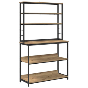 Köks hylla Artisan Ek 100 x 40 x 168 cm Konstruerat trä