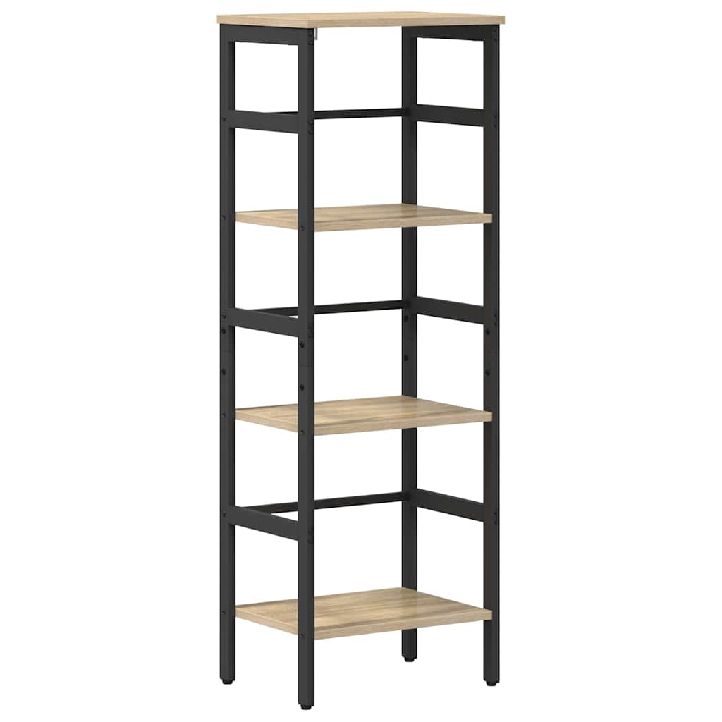 Hyllsystem 3 nivåer 40 x 29,5 x 115 cm Konstruerat trä