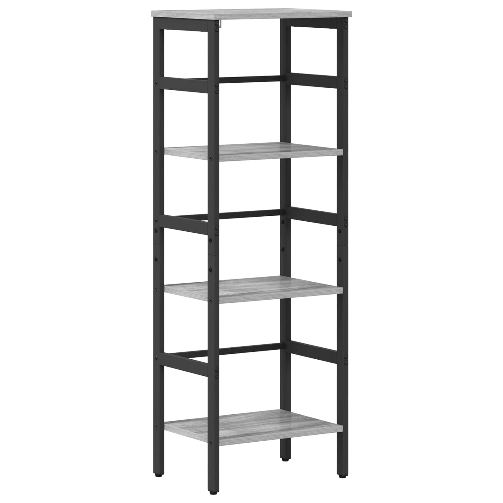 Hyllsystem 3 nivåer 40 x 29,5 x 115 cm Konstruerat trä