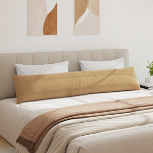 Sofakuddar 2 pcs Brun 200 x 40 cm Kordread tyg