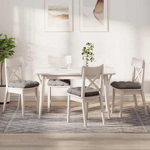 Sittkuddar 4 pcs Taupe 45 x 45 x 12 cm tyg