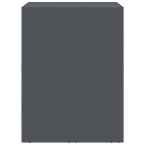 Vägghylla för garage Antracit 60 x 40 x 53 cm