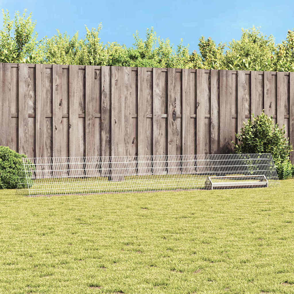 Hönshus Silver 430 x 55 x 55 cm Galvaniserat Stål