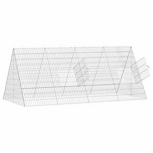 Hönshus Silver 215 x 100 x 85 cm Galvaniserat Stål