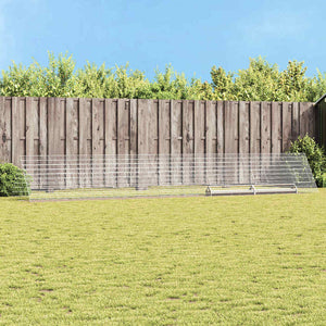 Hönshus Silver 650 x 100 x 85 cm Galvaniserat Stål