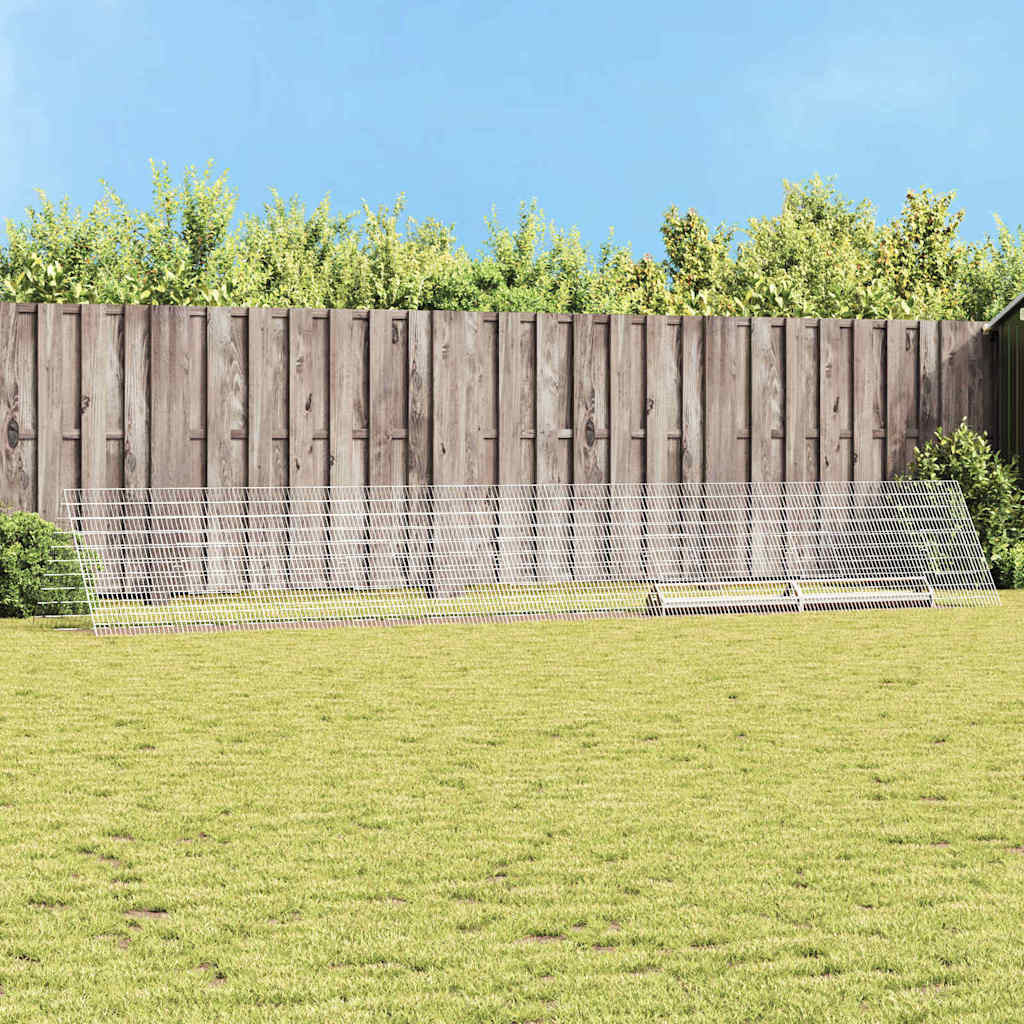 Hönshus Silver 650 x 100 x 85 cm Galvaniserat Stål