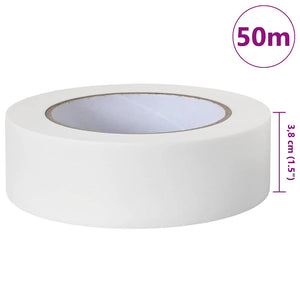 Målartape 6 pcs Vit 38mm x 50m Papper