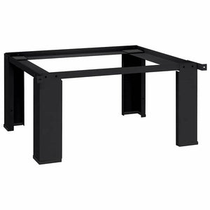 Tvättmaskin Pedestal Svart 64 x 55 x 32.5 cm Stål