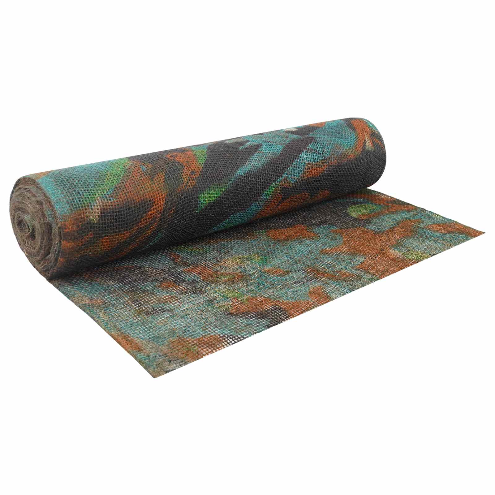 Juterrulle 160 x 1000 cm Kamouflage