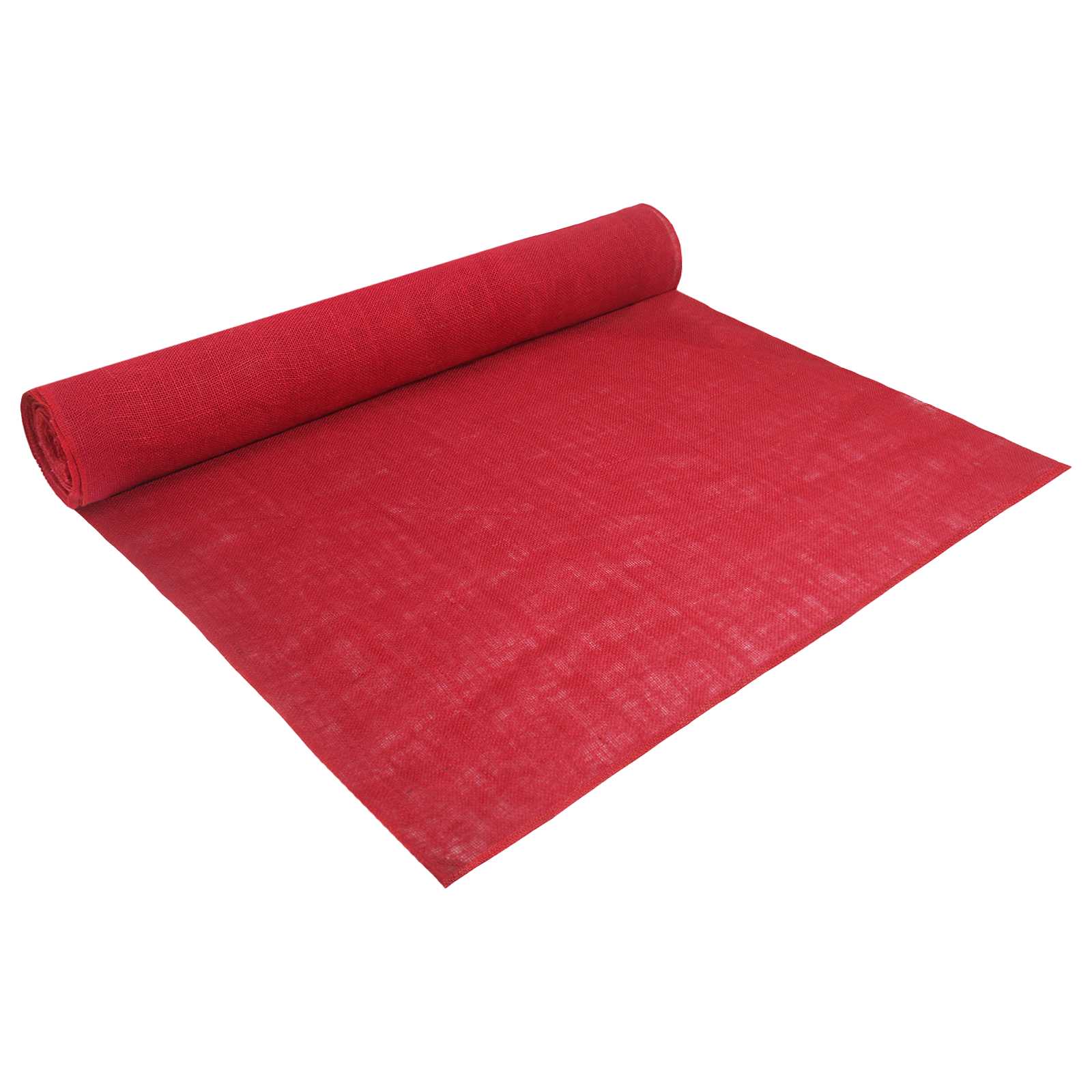 Juterrulle 100 x 10000 cm Röd
