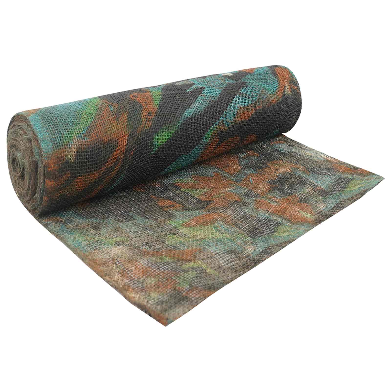 Juterrulle 50 x 1500 cm Kamouflage
