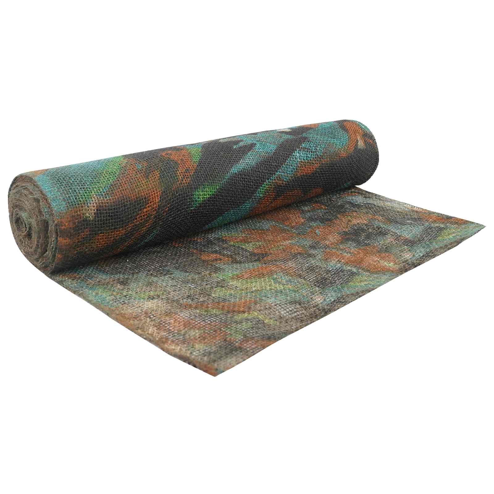 Juterrulle 100 x 500 cm Kamouflage