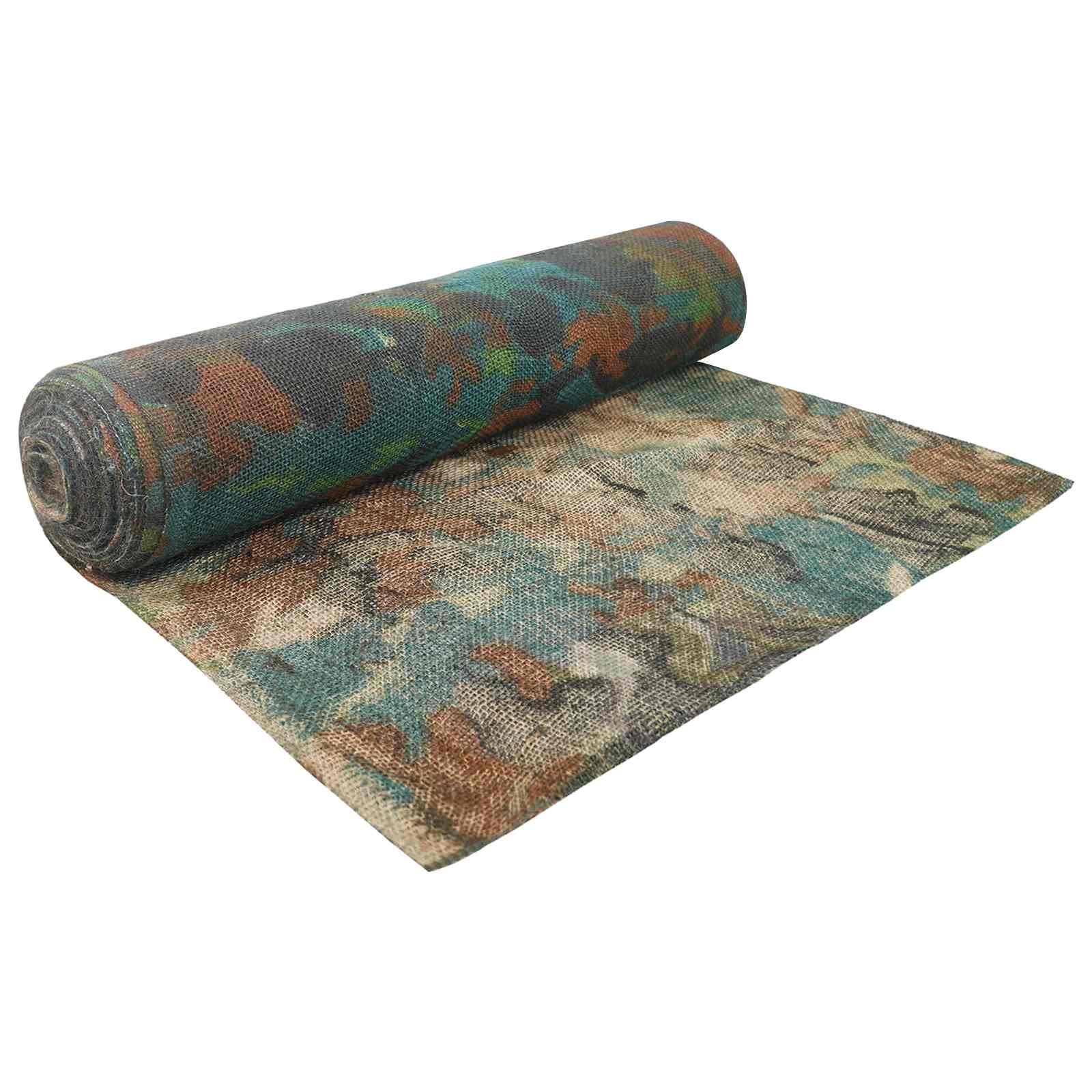 Juterrulle 160 x 1500 cm Kamouflage