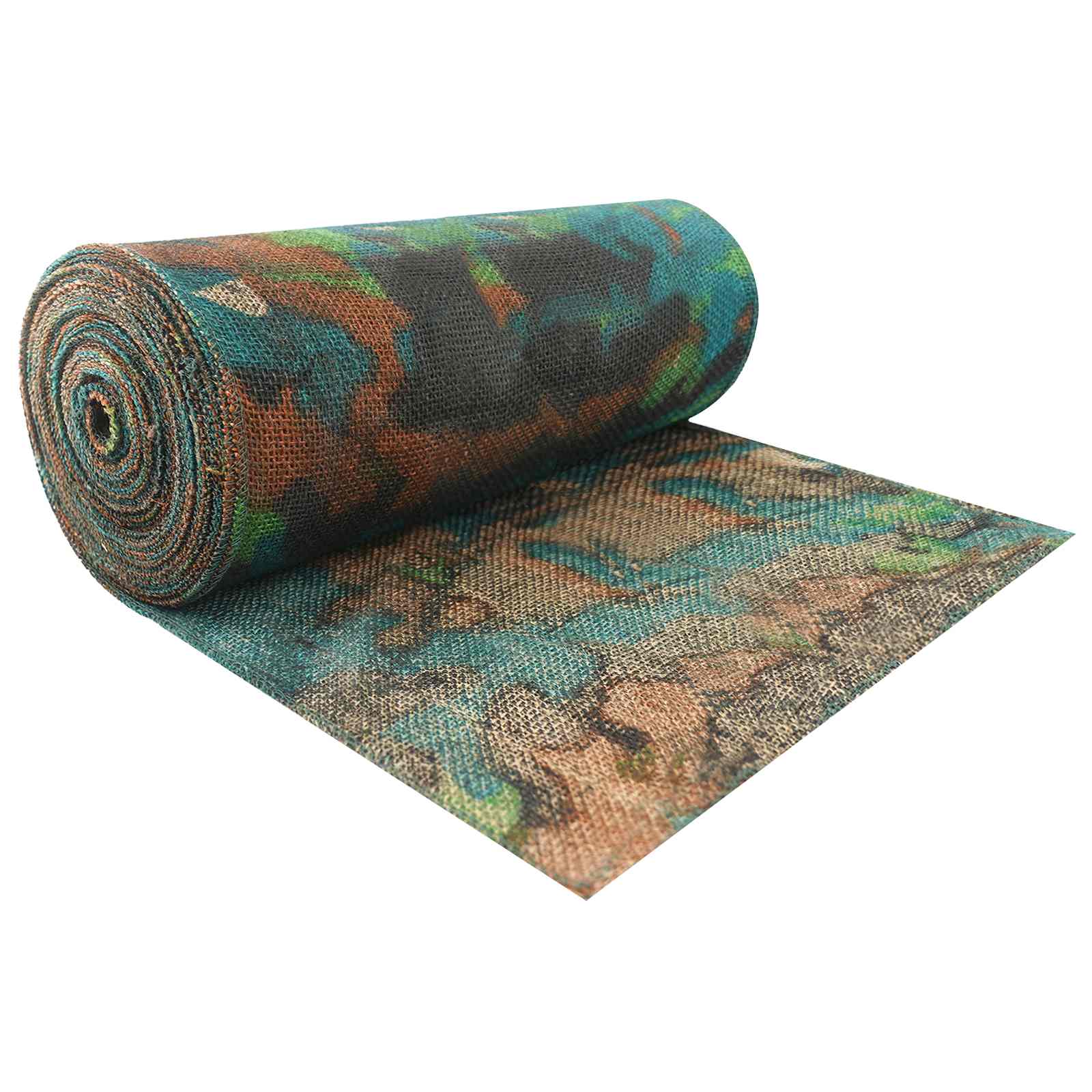Juterrulle 200 x 500 cm Kamouflage