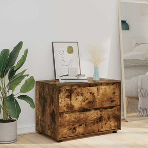 Förvaringsskåp Rökt ek 80 x 48 x 57 cm Konstruerat trä