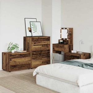 Förvaringsskåp Gammalt trä 80 x 48 x 57 cm Konstruerat trä