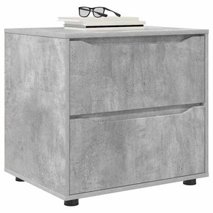 Förvaringsskåp Betonggrå 60 x 48 x 57 cm Konstruerat trä
