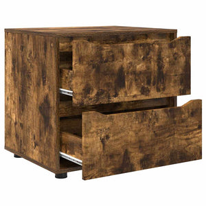 Förvaringsskåp Rökt ek 60 x 48 x 57 cm Konstruerat trä