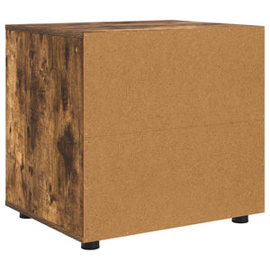 Förvaringsskåp Rökt ek 60 x 48 x 57 cm Konstruerat trä