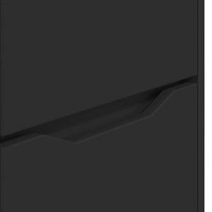 Förvaringsskåp Svart 40 x 48 x 57 cm Konstruerat trä