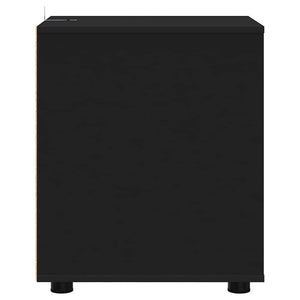 Förvaringsskåp Svart 40 x 48 x 57 cm Konstruerat trä