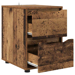 Förvaringsskåp Gammalt trä 40 x 48 x 57 cm Konstruerat trä