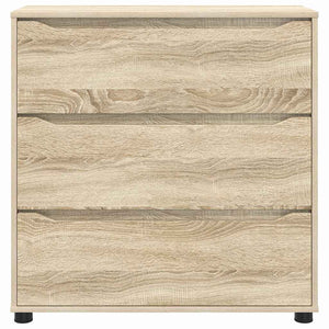 Förvaringsskåp Sonoma-ek 80 x 31 x 81 cm Konstruerat trä