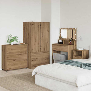 Förvaringsskåp Artisan Ek 80 x 31 x 81 cm Konstruerat trä