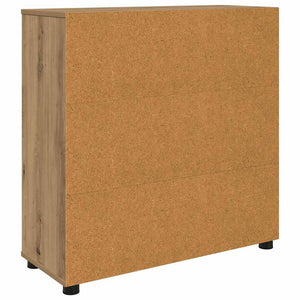 Förvaringsskåp Artisan Ek 80 x 31 x 81 cm Konstruerat trä