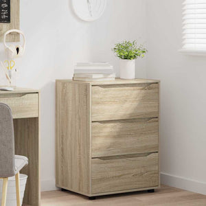 Förvaringsskåp Sonoma-ek 60 x 48 x 81 cm Konstruerat trä