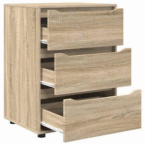 Förvaringsskåp Sonoma-ek 60 x 48 x 81 cm Konstruerat trä