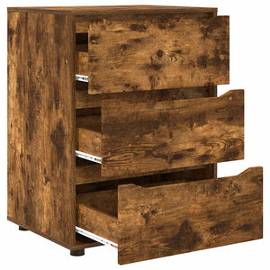 Förvaringsskåp Rökt ek 60 x 48 x 81 cm Konstruerat trä