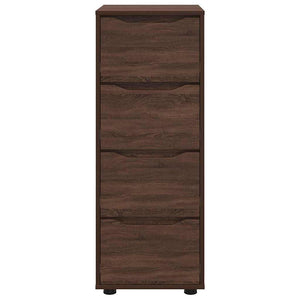 Förvaringsskåp Brun Ek 40 x 48 x 105 cm Konstruerat trä