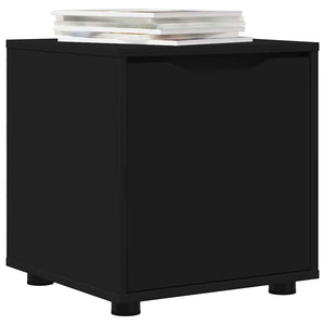 Badrumsskåp Svart 40,5 x 40 x 44 cm Konstruerat trä