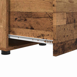 Badrumsskåp Gammalt trä 40,5 x 40 x 44 cm Konstruerat trä