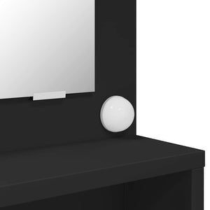 Sängrum Smyckesbord Svart 80 x 39,6 x 135 cm Konstruerat trä