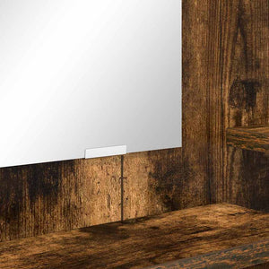 Sängrum Smyckesbord Rökt ek 80 x 39,6 x 135 cm Konstruerat trä