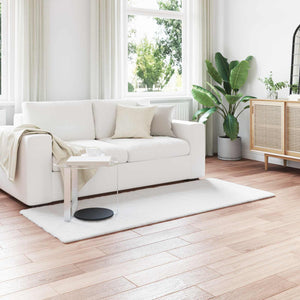 Fusk-kaninpälsmatta Olite Vit 80 x 200 cm Polyester