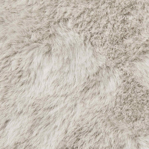 Fusk-kaninpälsmatta Olite Beige Ø 160 cm Polyester