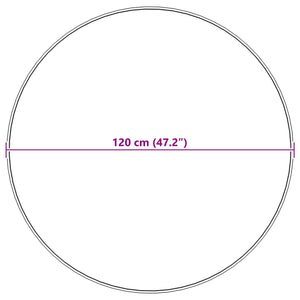 Fusk-kaninpälsmatta Olite Grå Ø 120 cm Polyester