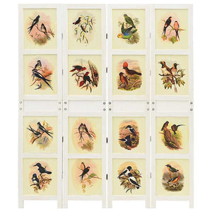 Romdivider Panel Vit 212 x 165 cm MDF