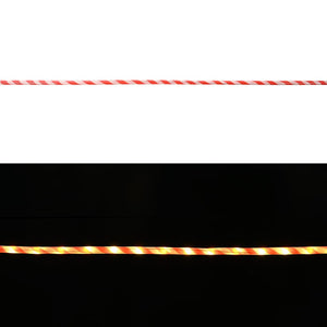 Ljuslina med 120 LED-lampor Varmvit 5 m PVC